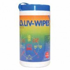 Liv-Wipes Isopropyl Alcohol 21x14cm 100/Tub