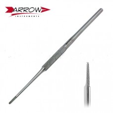 Arrow Blacks File S/End Micro Head 14cm Slim Handle