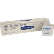 Alcohol Prep Pads (70% Isopropyl Alcohol) Box 200 (Same as Webcol - now discontinued)