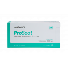 Autoclave Pouches 135x255mm 200pk Walkers