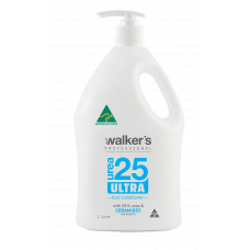 Walkers Urea 25 ULTRA Lotion with Ceramides 1L Pump Pack
