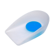Walkers Gel Heel Cups Blue Dot  (Pair)